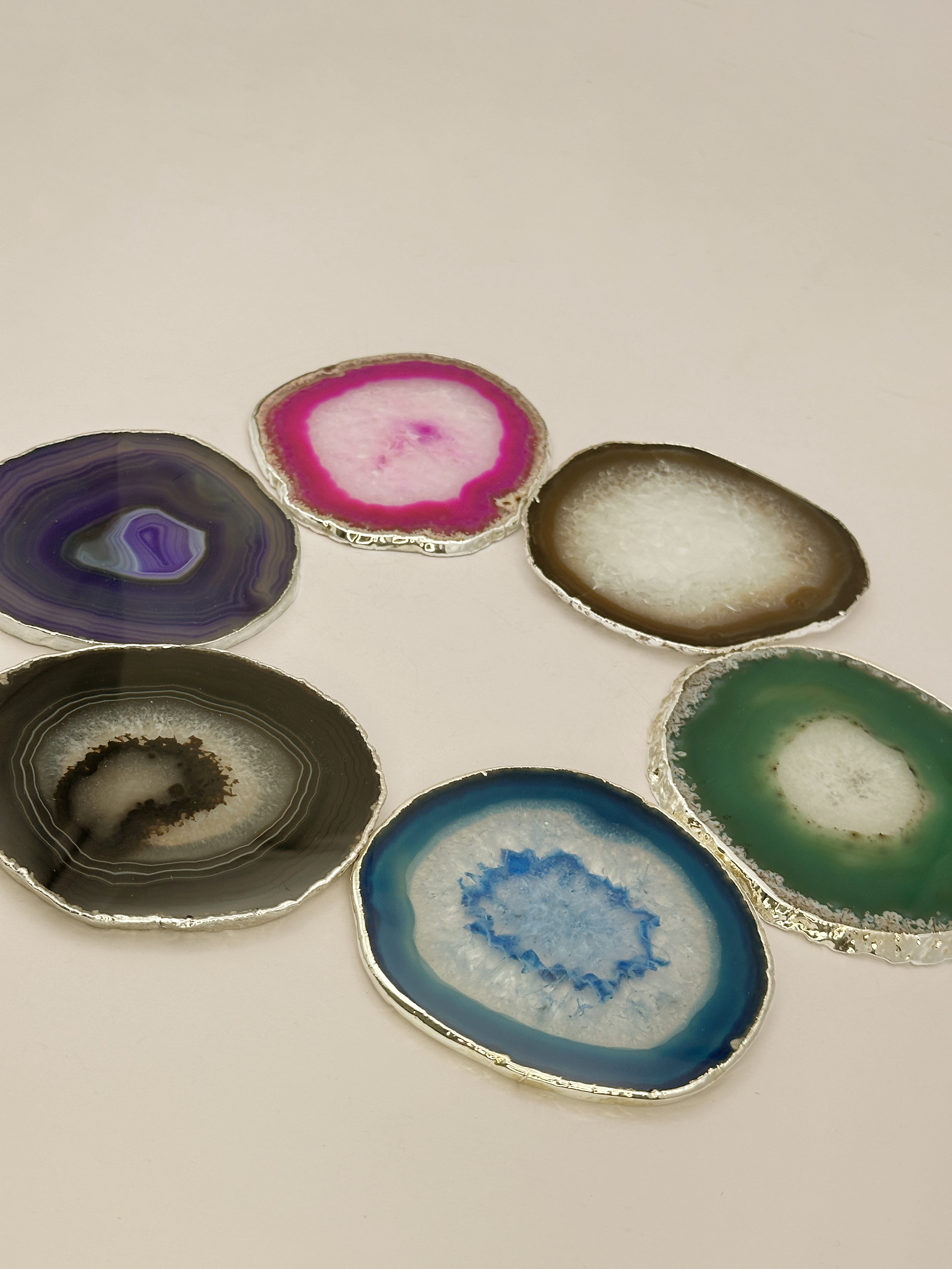 Agate Coasters